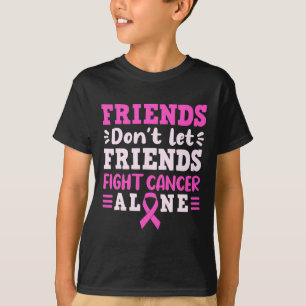 T-shirt Les amis ne laissent pas les amis combattre le can