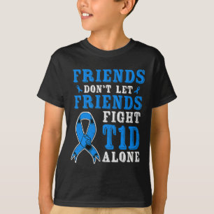 T-shirt Les amis ne laissent pas les amis combattre seuls