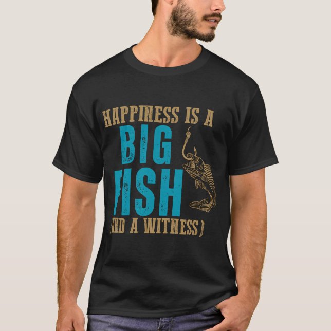 T-shirt Les amis n'ont pas envie de pêcher (Devant)