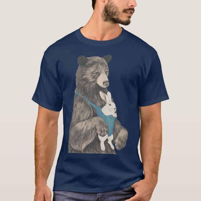 T-shirt les amis nounou ours (Devant)