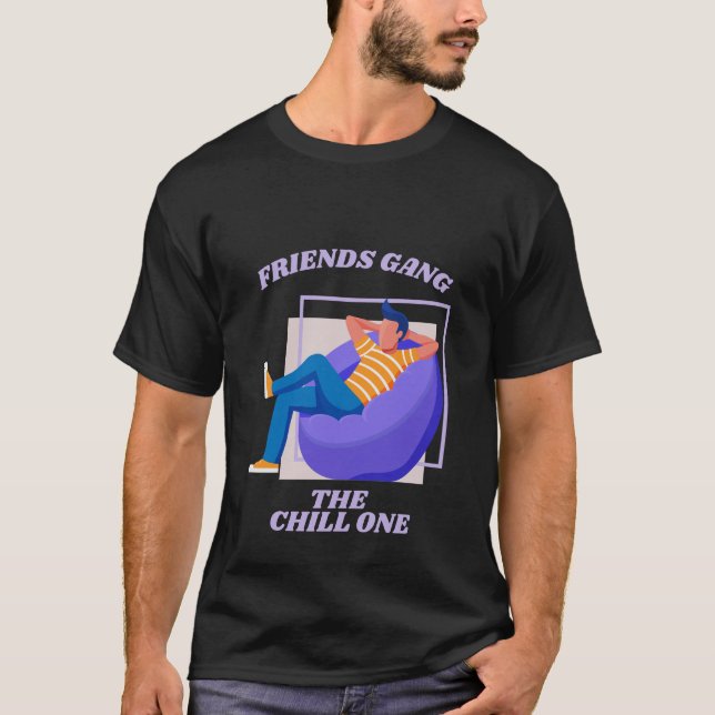T-shirt Les Amis Ont Pris Le Repos (Devant)