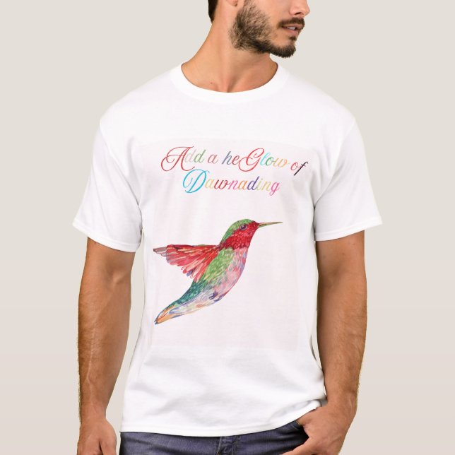 T-shirt Les amis plumes unissent (Devant)