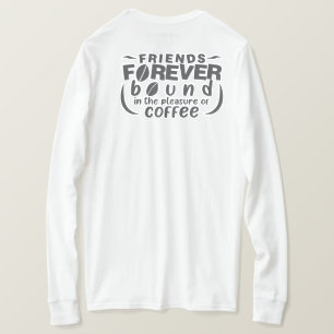 T-shirt Les amis pour le café