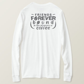 T-shirt Les amis pour le café
