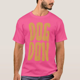 T-shirt Les amis vintages de Dog Don
