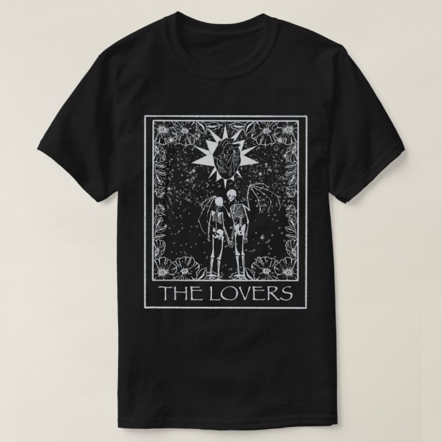 T-shirt Les amoureux Tarot Premium  (Design devant)