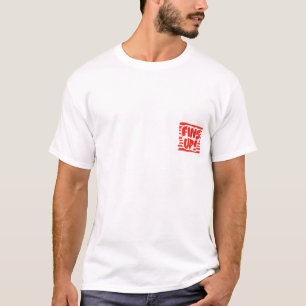 T-shirt Les amusements lèvent la chemise