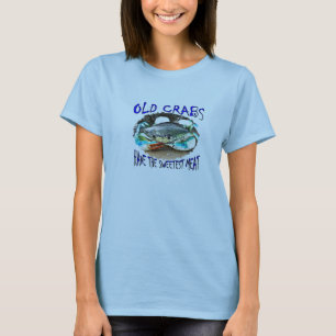 T-SHIRT LES ANCIENS CRABES ONT LA VIANDE LA PLUS SUCRÉE