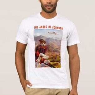 T-shirt Les Andes d'Equateur