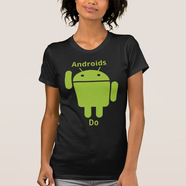 T-shirt Les androïdes font l'obscurité (Devant)
