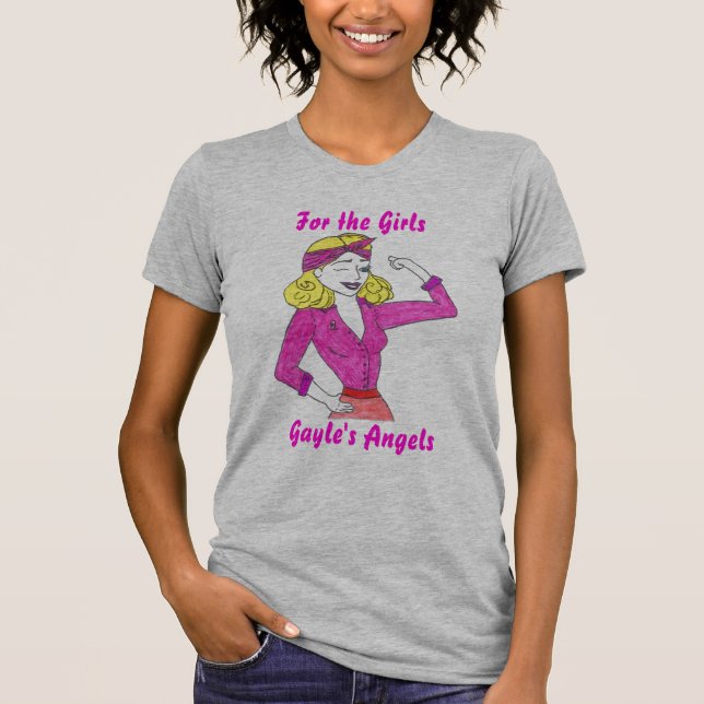T-shirt Les anges de Gayle - la chemise des femmes (Devant)