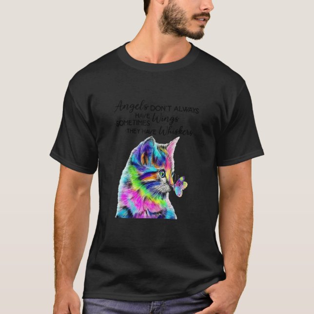 T-shirt Les anges n'ont pas toujours des ailes, ils ont de (Devant)