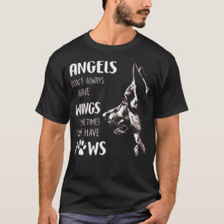 T-SHIRT LES ANGES N'ONT PAS TOUJOURS DES AILES PARFOIS