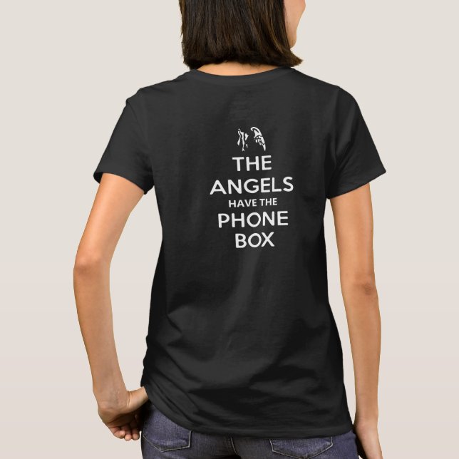 T-shirt Les Anges Ont La Boîte Téléphonique Mauvaise Relig (Dos)