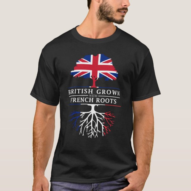 T-shirt Les Anglais développés avec la conception de la (Devant)