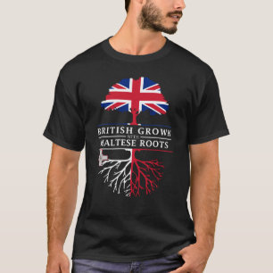 T-shirt Les Anglais développés avec la conception maltai
