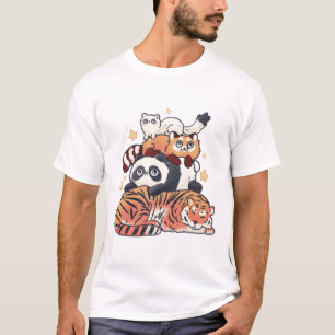 T-shirt Les animaux adorent � art animal mignon