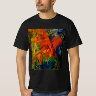 T-shirt Les animaux dans un paysage par Franz Marc