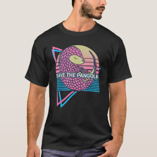 T-shirt Les Animaux Sauvages Sauvent Le Pangolin
