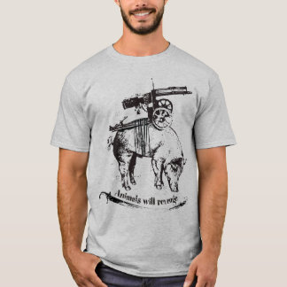 T-shirt les animaux se vengeront