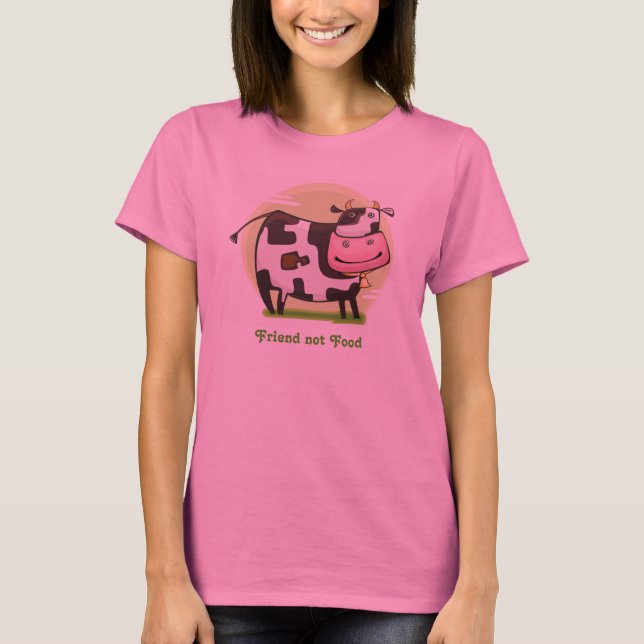 T-shirt Les animaux sont des amis et non des Tee - shirts  (Devant)