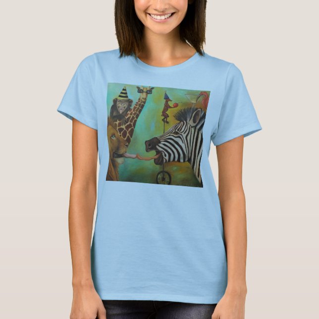T-shirt Les animaux sont devenus sauvages (Devant)