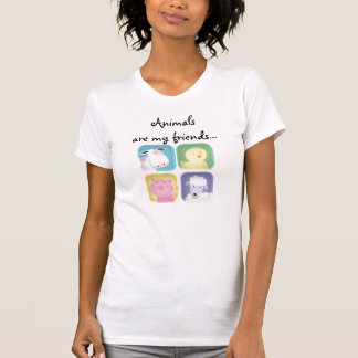 T-shirt Les animaux sont mes amis…