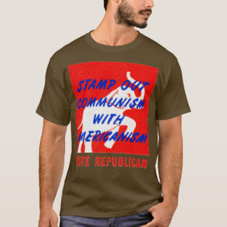 T-shirt Les années 1950 ont étouffé le communisme