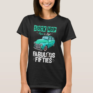 T-shirt les années 50 Hip hop Retro 1950 Party Vintage Dan