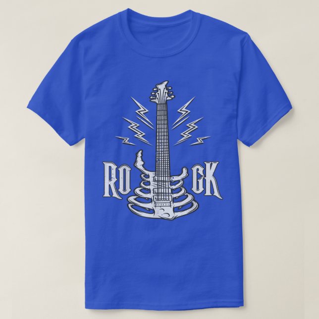 T-shirt les années 50 Rockabilly 1950 Sock Hop Skeleton Ro (Design devant)