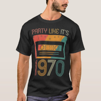 T-shirt Les années 70 1970 Parti des années 70 comme son 1