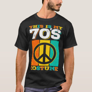 T-shirt les années 70 1970 Seventies Musique Disco Costume