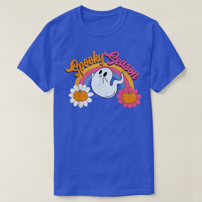 T-shirt Les années 70 80s Super saison Éffrayante Hallowee (Design devant)