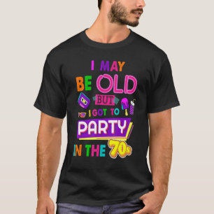 T-shirt les années 70 Conception Pour Femmes Rave Outfit &