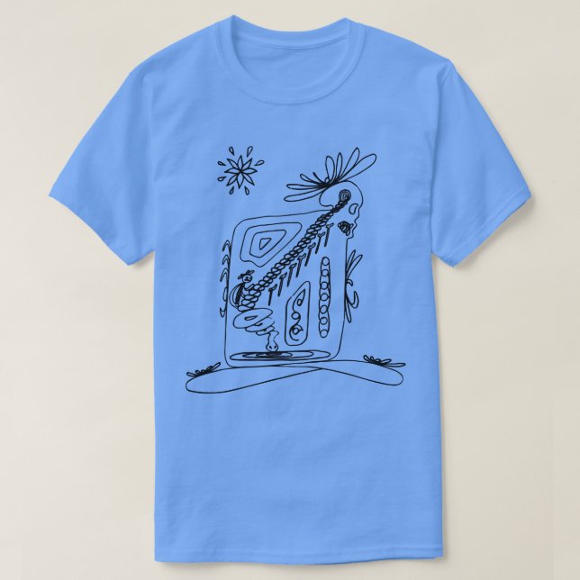 T-shirt Les années 70 corps libre (Design devant)