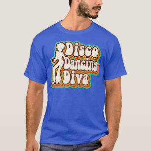 T-shirt les années 70 Costume Halloween Rétro Disco Danser