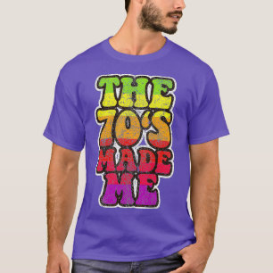 T-shirt les années 70 Costume Halloween Rétro Le les année