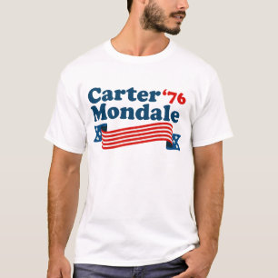T-shirt les années 70 démocrate Vintage Carter Mondale