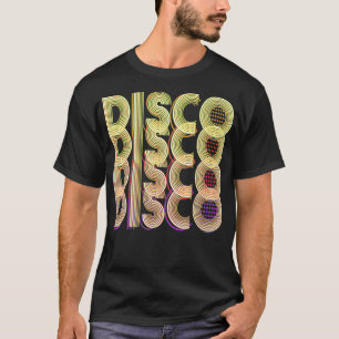 T-shirt les années 70 Disco Thématique Chemise Vintage Fêt