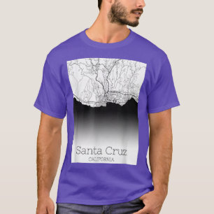 T-shirt les années 70 et 80 ans Californie Père Noël Cruz