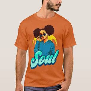 T-shirt les années 70 Funk Soul Shirt Vintage Disco Retro