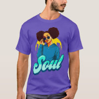 les années 70 Funk Soul Shirt Vintage Disco Retro