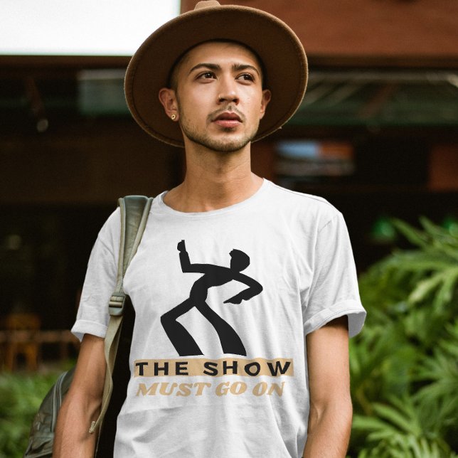 T-shirt les années 70 rétro doit continuer (Créateur téléchargé)