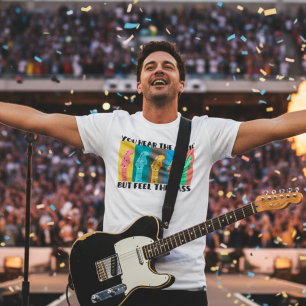 T-shirt Les années 70 rétro guitare et musique vibes graph