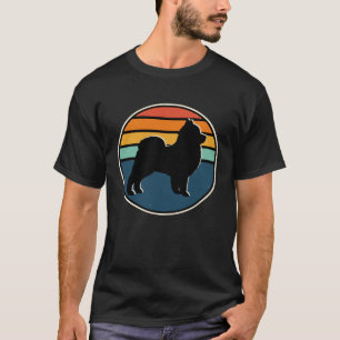 T-shirt les années 70 Retro Vintage Pomeranian