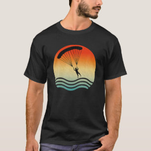 T-shirt les années 70 Retro Vintage Skydiver Sports Skydiv