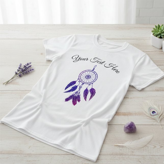 T-shirt les années 70 retro violet drêcheuse citation cust (Créateur téléchargé)
