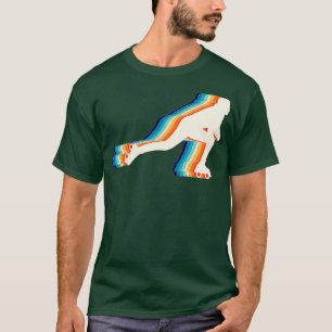 T-shirt les années 70 Roller Skis Disco Retro Vintage