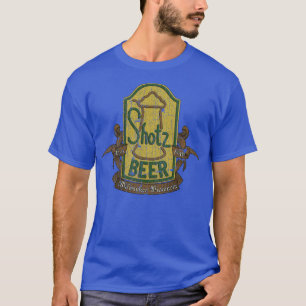 T-shirt les années 70 Tv Shotz Beer Milwaukee 1849