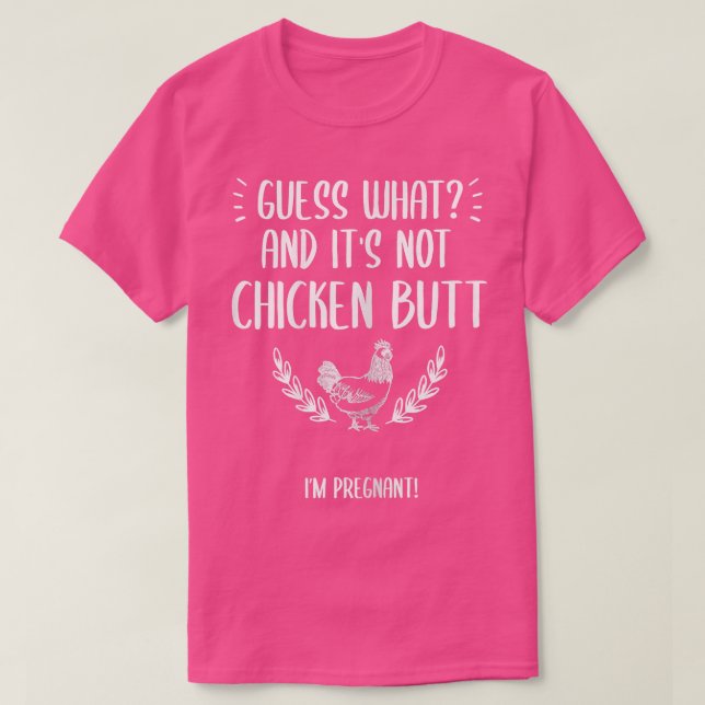 T-shirt Les Annonces De Grossesse Drôle Des Femmes Devinez (Design devant)